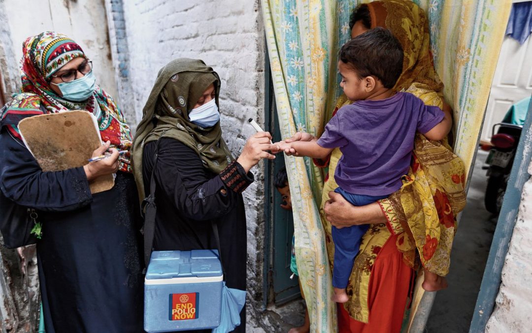 Polio de wereld uit